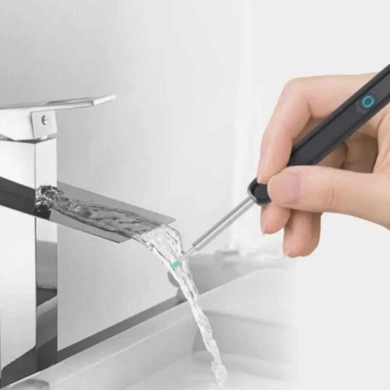 Earwax Removal Tool Wi-Fi Visible Wax Elimination Spoon 1080P USB HD Load Otoscope for Android IOS Phones