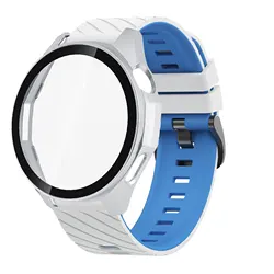 Enhanced Protective Case and Strap for Huawei Watch - 46mm Edition (Style 10)