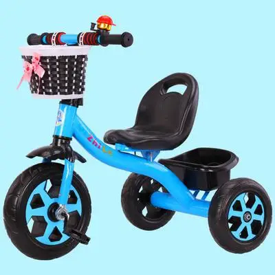 Children's Tricycle Folding Can Lie Down 1-3-6 Years Old Children's Bicycle Baby Trolley Baby Bicycle children tricycle