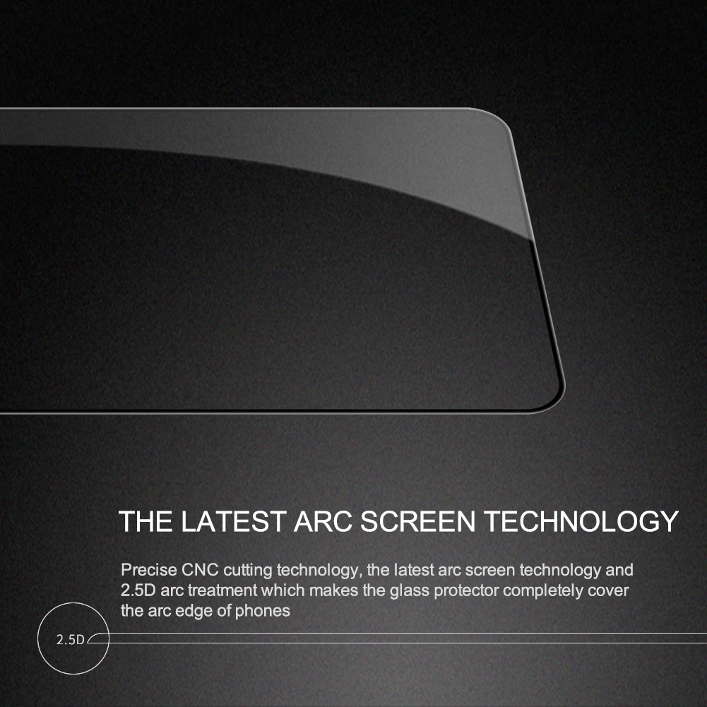 Nillkin Tempered Glass Full Cover Screen Protector with CP+PRO Adhesive