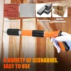 Manual Steel Nail Gun with 100 Nails Mini 5 Gears Power Adjustable Wall Rivet Gun Portable Concrete Blaster Nail Upholstery Tool 2