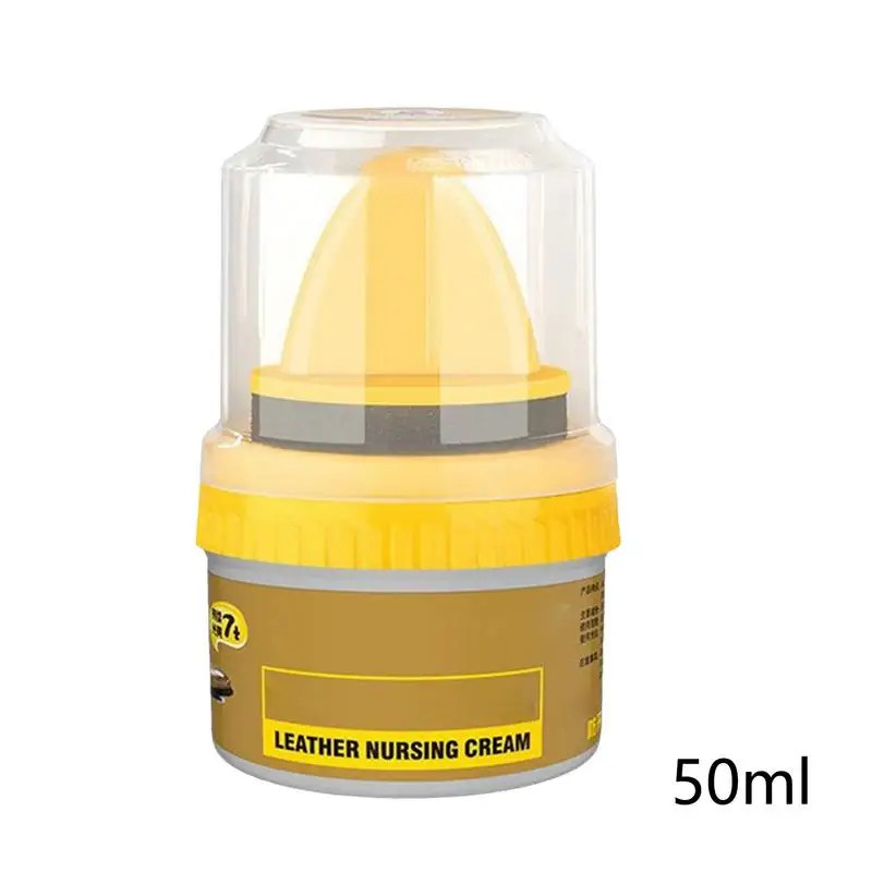 50ml Leather Repair Cream Liquid Shoe Polish Brightening Nursing Cream Nursing Shoes Leather Cleaner Repairing