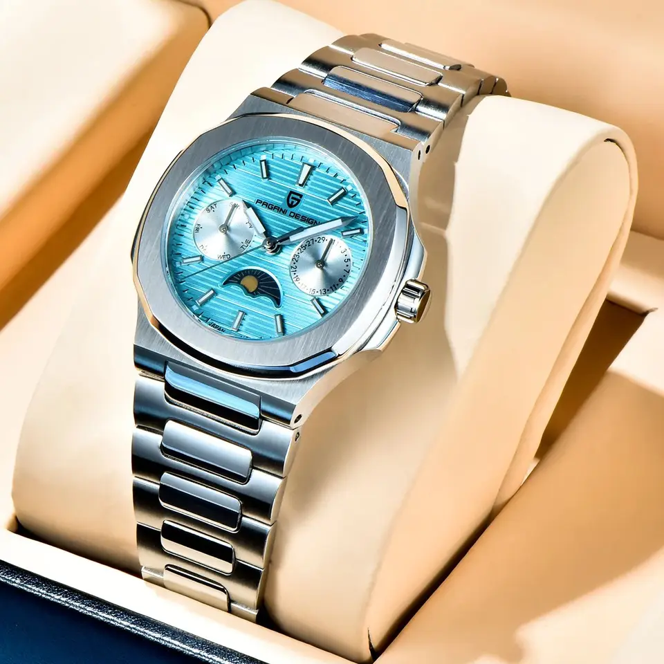パガーニデザイン 2026 新しい高級クォーツ時計男性用多機能クロノ