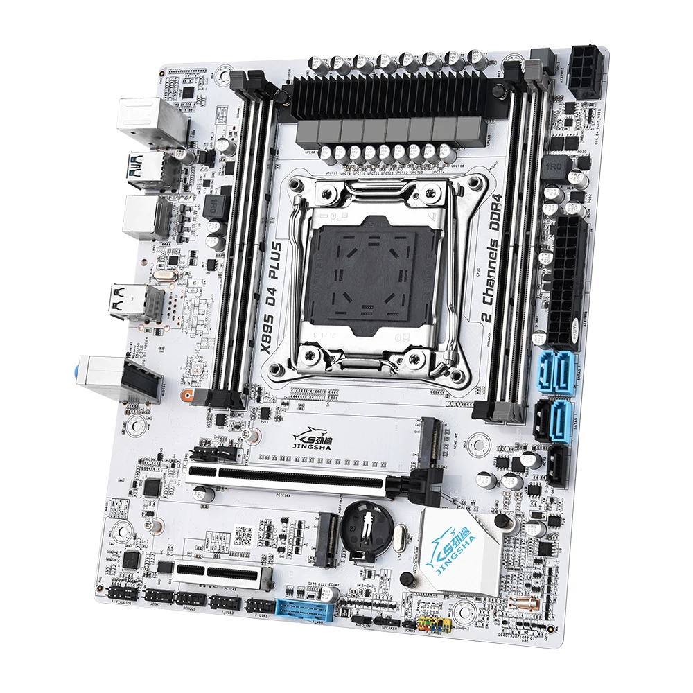 X99 D4 Plus Motherboard combo and processor xeon E5 2680 v4 Kit support DDR4 NVME M.2 placa mae mainboard LGA 2011 V3 X99 Set 4