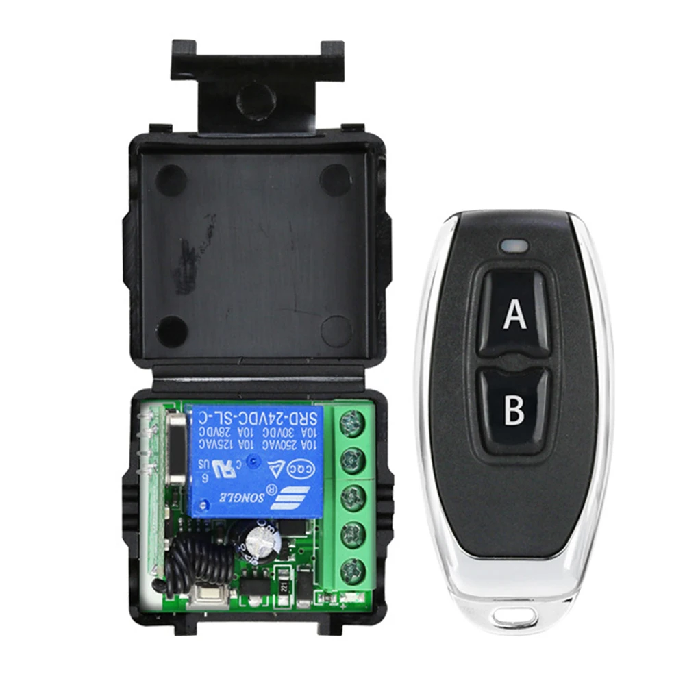 433-MHz-RF-Remote-Control-Wireless-Switch-ON-OFF-Button-DC-12V-1CH ...