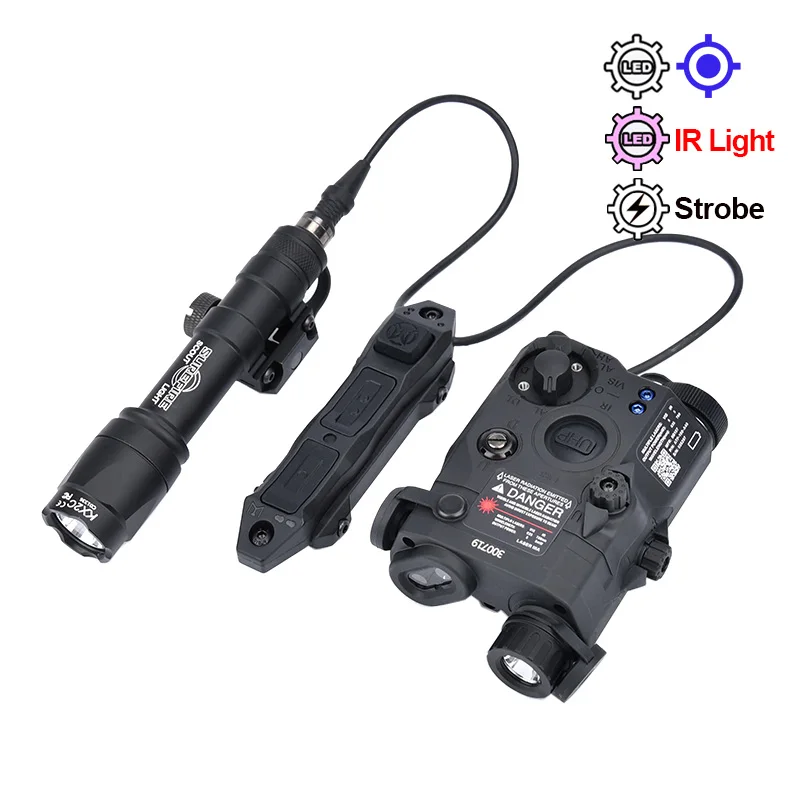 peq-15 m600 ライト PEQ 15 Laser M600 M600C Tactical Flashlight 600LM Dual