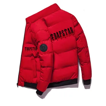 Mens Winter Jackets and Coats Outerwear Clothing 2022 Trapstar London Parkas Jacket Men's Windbreaker Thick Warm Male Parkas 6