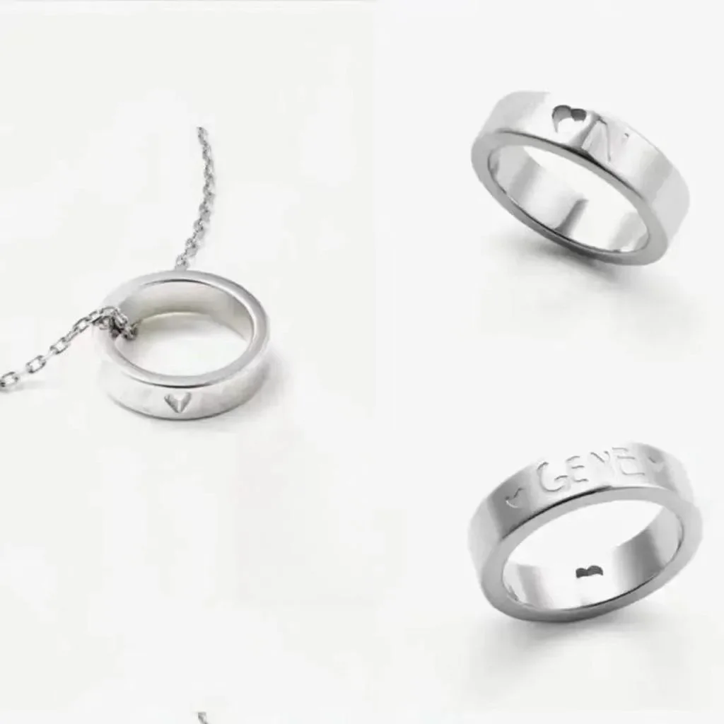 Kpop Idol ENGENE ROMANCE UNTOLD Ringnecklace JAY SUNGHOON