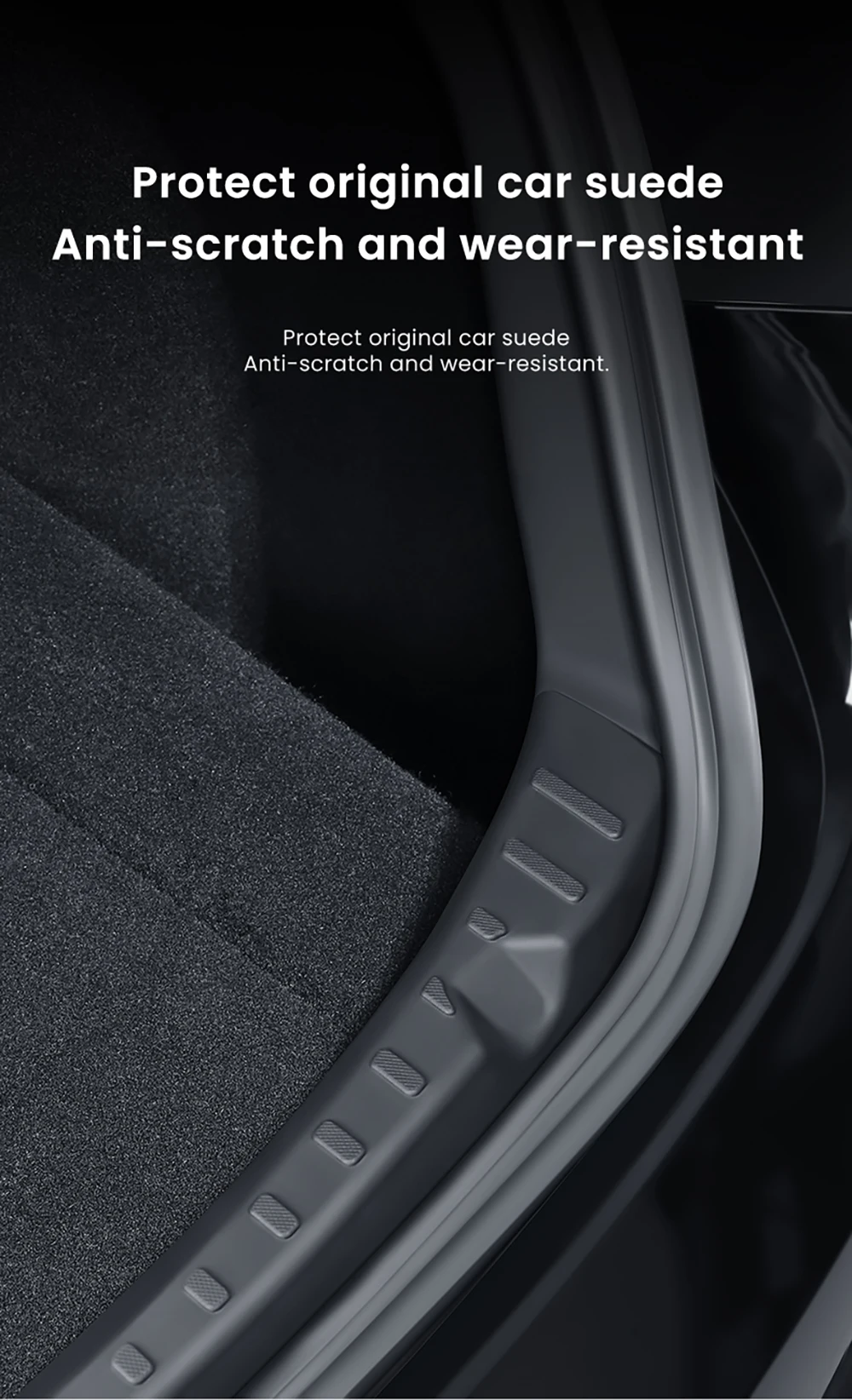 Trunk Protector Guard For Tesla Model 3 Y Juniper Highland Anti-Scratch TPE Mat