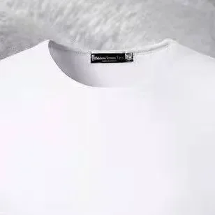 PlatiNum Men's Thickened Fleece T-shirt - Back View