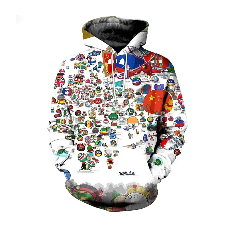 thumbnail image 1 of Sudaderas con capucha de moda con estampado de países europeos, sudaderas con capucha para niños con estampado 3D, sudaderas casuales de gran tamaño, sudaderas de hip hop para exteriores, 1 of 4