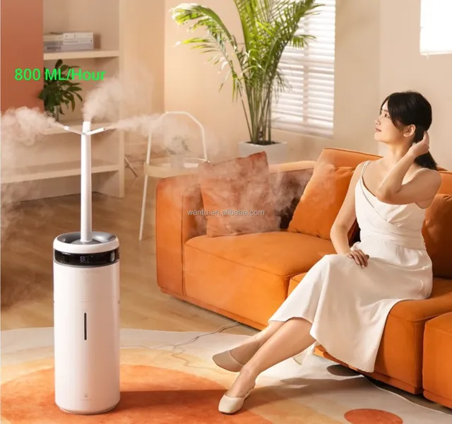 Remote Control Smart Aromatherapy Humidifier Cool Mist 16L Floor Standing Air Humidifier for Office Living Room Air Purifier 5