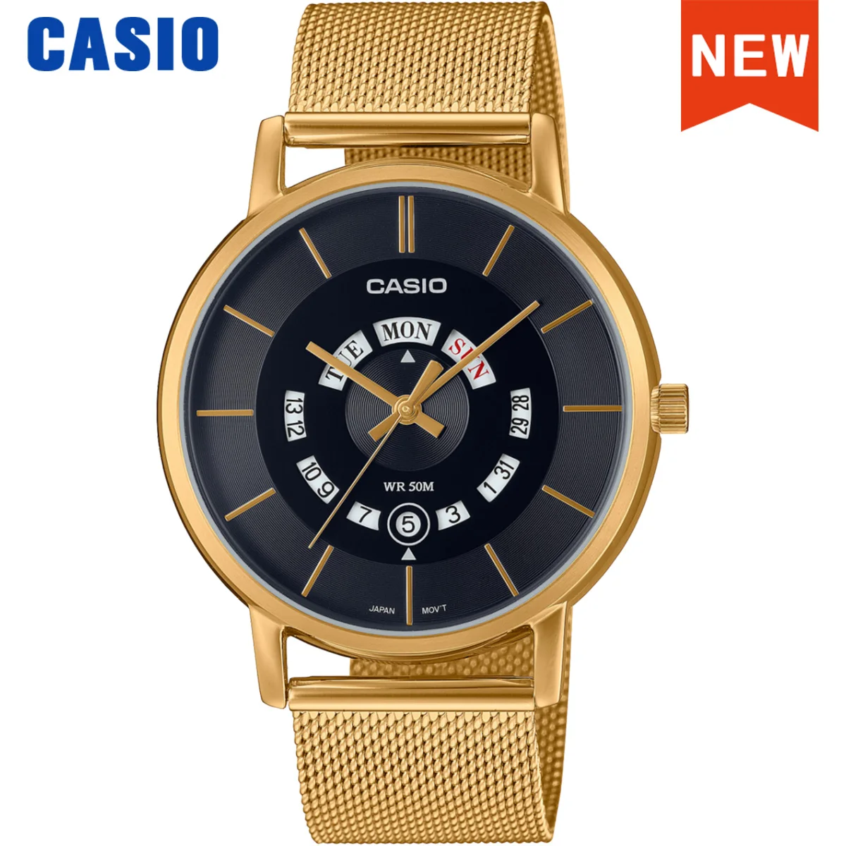 Reloj de lujo de marca superior para hombre, reloj de cuarzo informal, reloj malico, últimos estilos para la serie 2023 MTP-B135