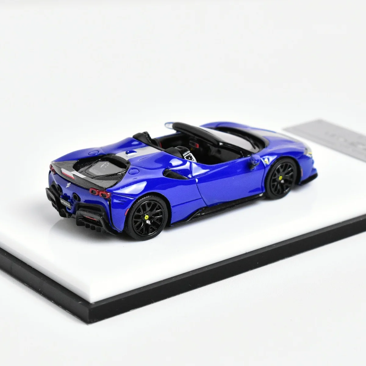 스케일미니 SM 1:64 콤팩트 SF90 스파이더 레진 디스플레이 다이캐스트 모델카