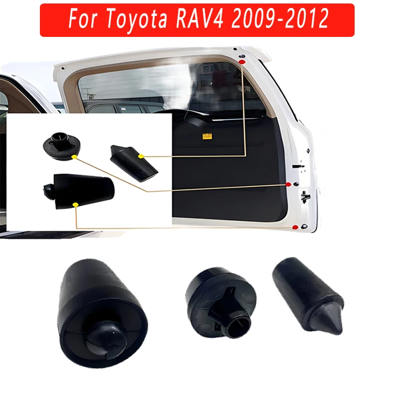 

Auto Accessories For Toyota RAV4 2009 2010 2011 2012 Car Trunk Rubber Buffer Tailgate Rubber Block Rear Door Damping Damper New