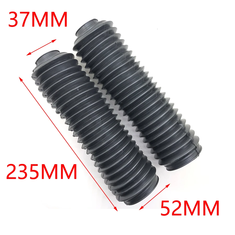 Alamor Motorrad Gabelschutz Gamaschen - Universal Gummischutz Für Die Gabel