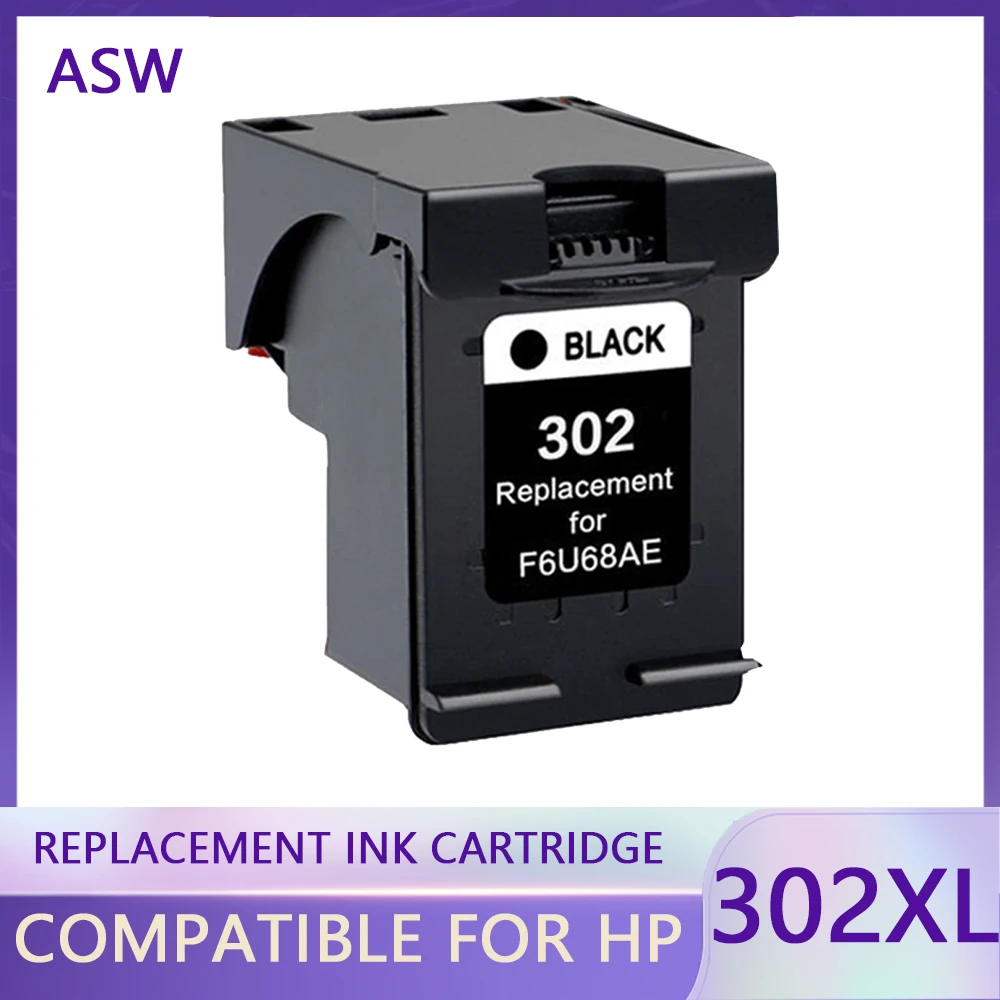 Indolar – cartouche d'encre noire 302XL de remplacement, pour HP 302 HP302,  pour Deskjet 1110, 1111, 1112, 2130, 2131, 2132 - AliExpress