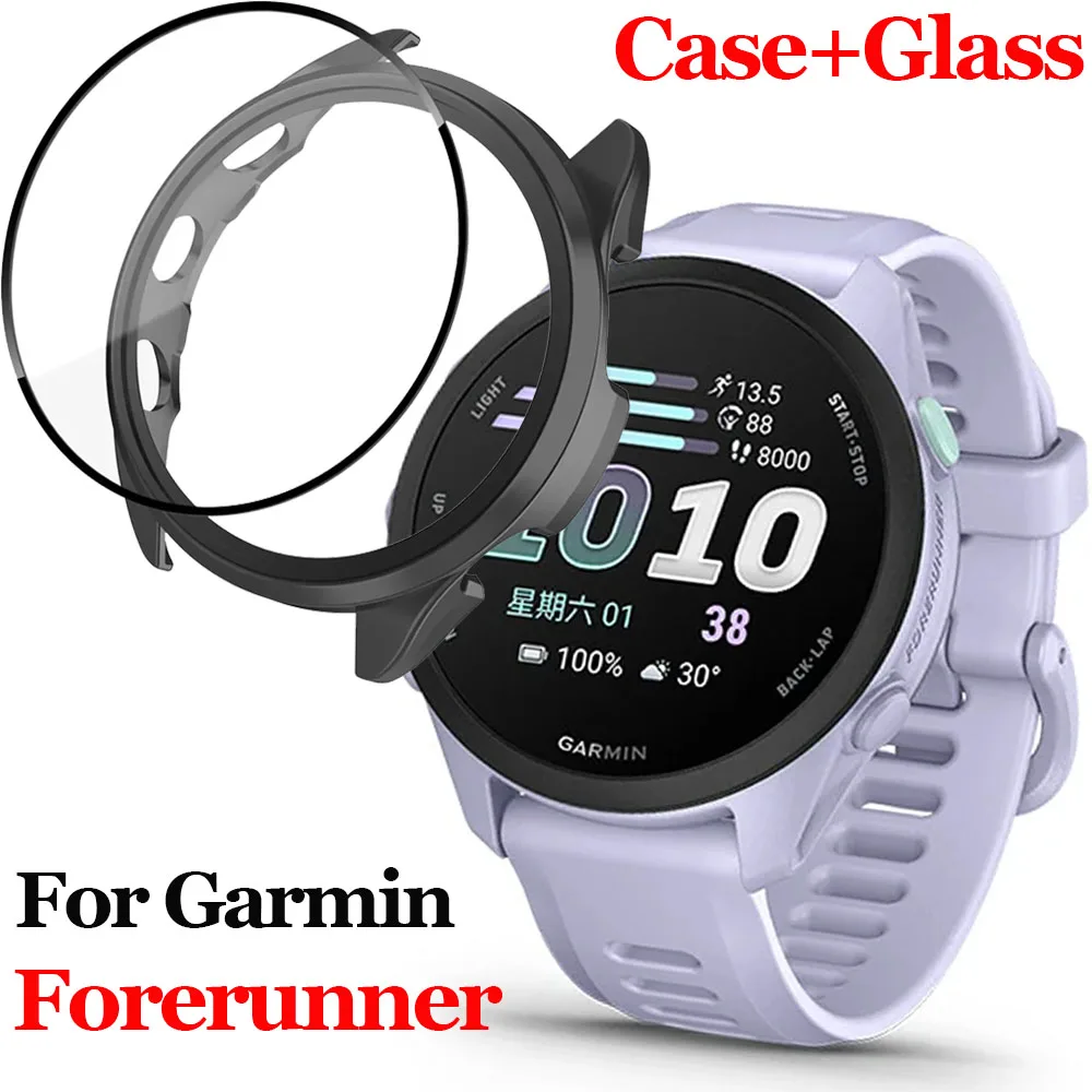 Premium HD Tempered Glass Protective PC Case Cover