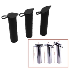 Flush Mount Fishing Rod Holder Inner Tube Liner Sleeve & Cap Cover Gasket Kayak Canoe Boat Accessories Screw Boat Tackle