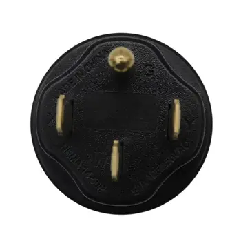 Alternative view of 090E NEMA 14-50P 50A 125/250V Straight Blade Plug Converter Fit for Commercial Appliances EV Charging Industrial Equipment