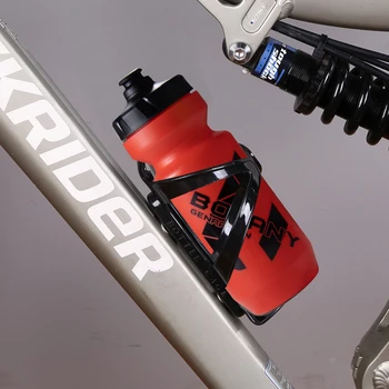 610ml Cycling Water Bottle With Holder Cage Screws Set Outdoor Fitness Sports Cycling Bicycle Sports Water Bottle bidon ciclismo 2