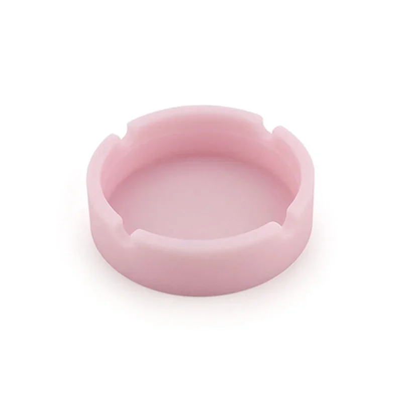 Round Square Luminous Silicone Ashtray portable ashtray cigarettes ashtray silicone ashtray stainless steel ashtray metal ashtray ceramic ashtray glass ashtray Desktop Carrying Case