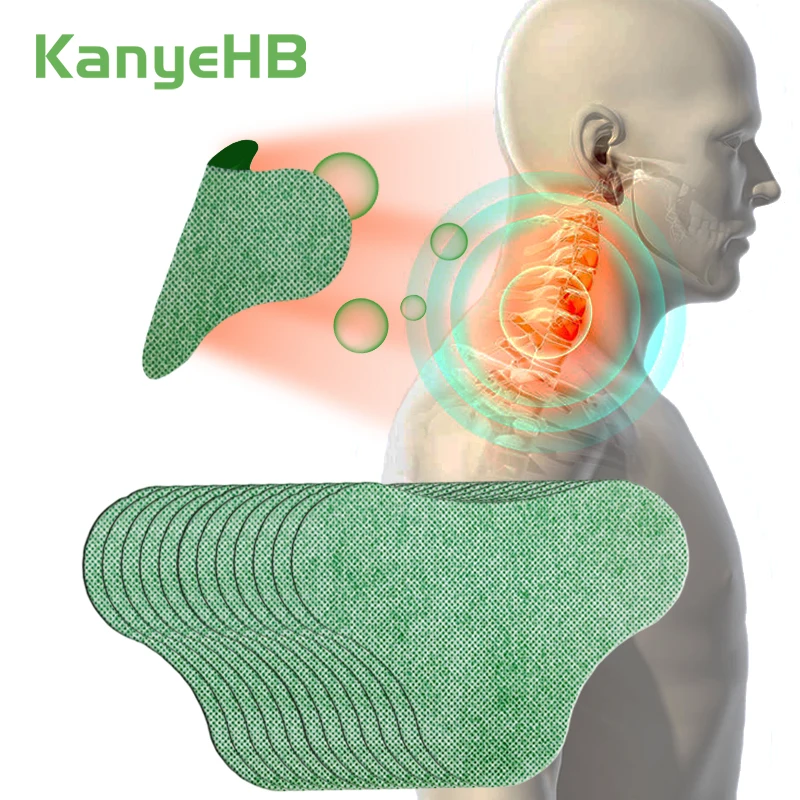 12pcs=1bag Wormwood Cervical Spine Medical Plaster Neck Patches Body Joint Muscle Pain Relief Stickers Rheumatoid Arthritis A315