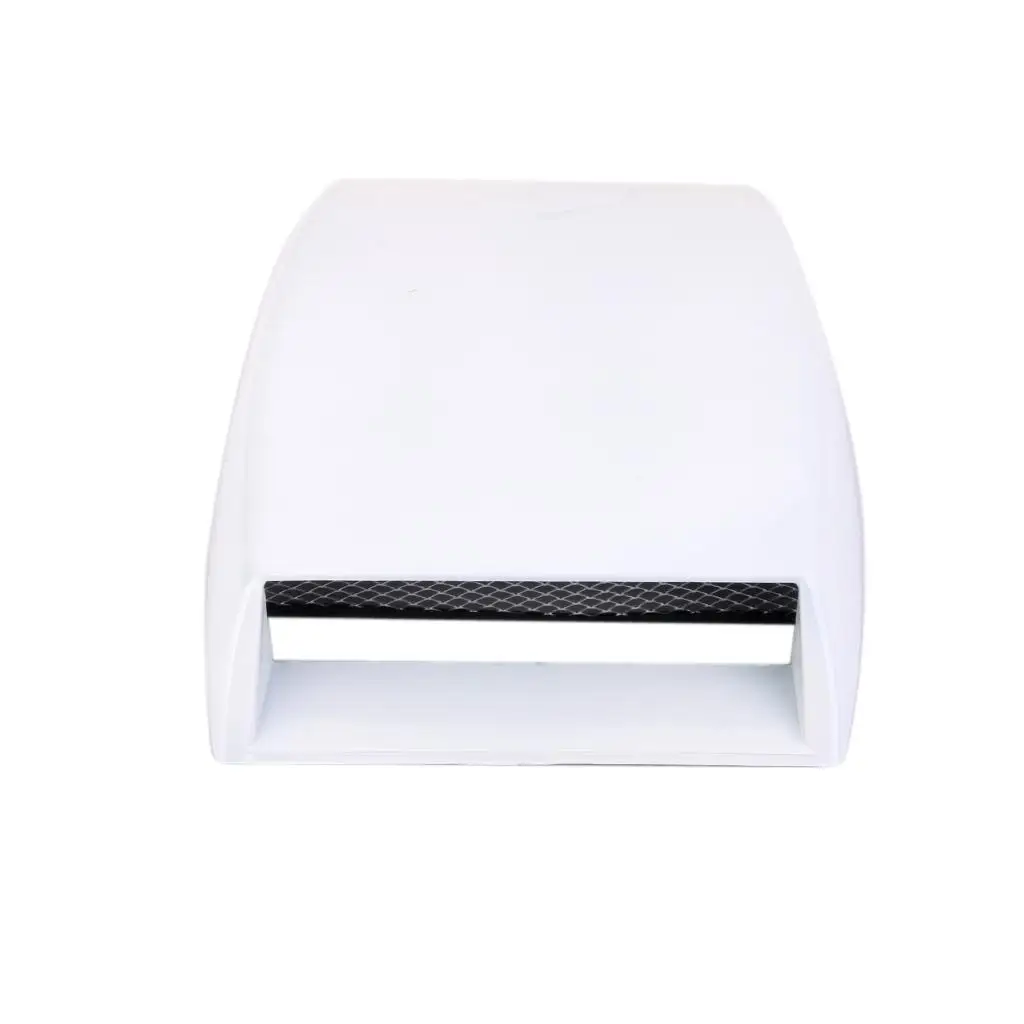 

Universal Car decorative Air Flow Intake Bonnet Vent Cover Hood White