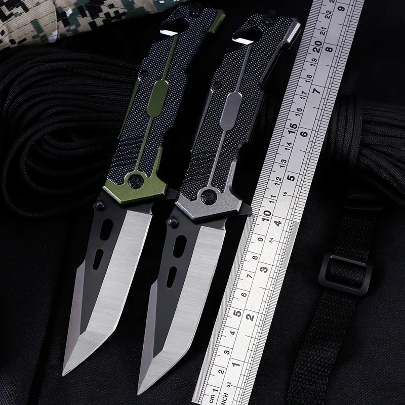 

Folding Knife Steel Blade Tactical Military Survival Knife Outdoor Self-defense Knife Hunting Pocket Knives Camping Tools Sharp