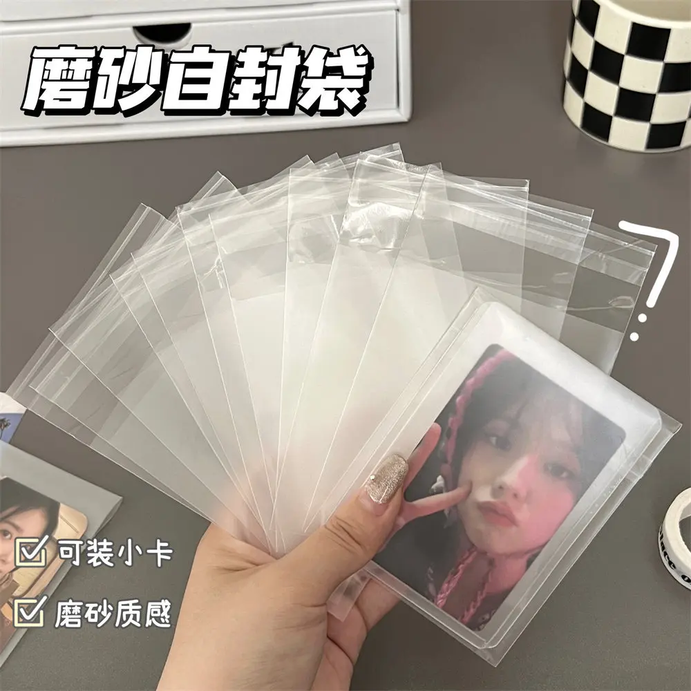 100Pcs Clear Kpop Toploader Photocard Protector Custodia Per Carta Trasparente Porta Carte Fotografiche Per Kpop Idol Card 13X8Cm 18X10Cm