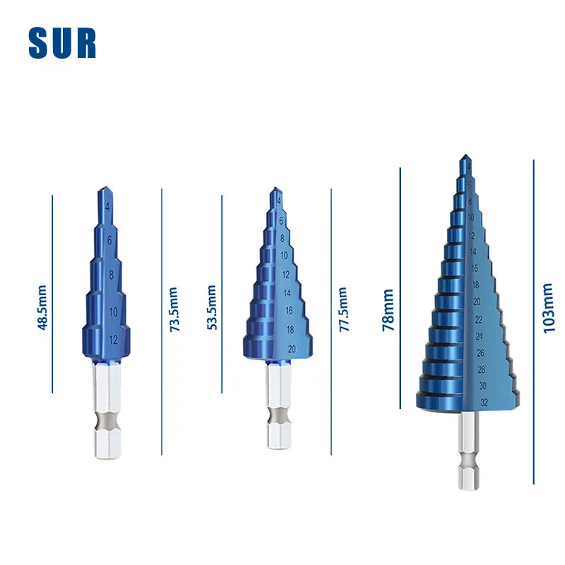 Рисунок 6 - Коническое сверло из быстрорежущей стали