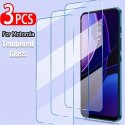 Premium 3 - Pack Tempered Glass Screen Protector Set - Tempered Glass (Moto G62 5G)