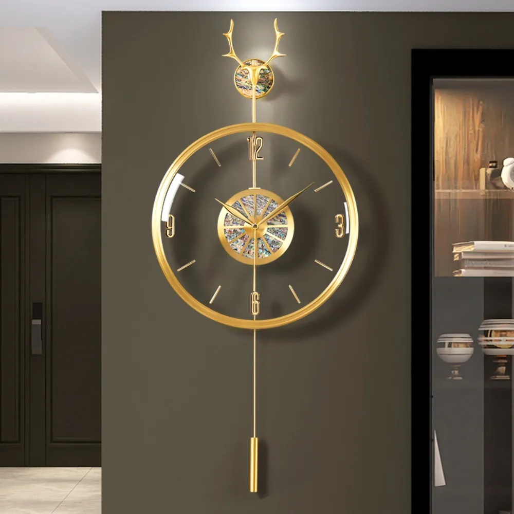 Minimalist Glass Wall Clocks Modern Luxury Stylish Silent Wall Clocks Living Room Nordic Orologio Da Parete Home Decoration