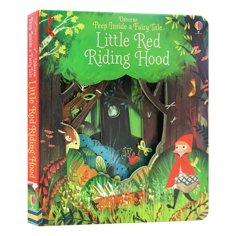 Peep Inside Usborne Book English Educational Picture Books for Kids Children Fairy Tale Learning Toys Montessori Materials Gifts 5