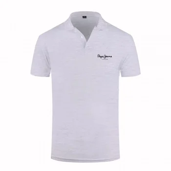 Polo da uomo con logo Pepe Jeans, manica corta, casual, traspirante, per tutti i giorni