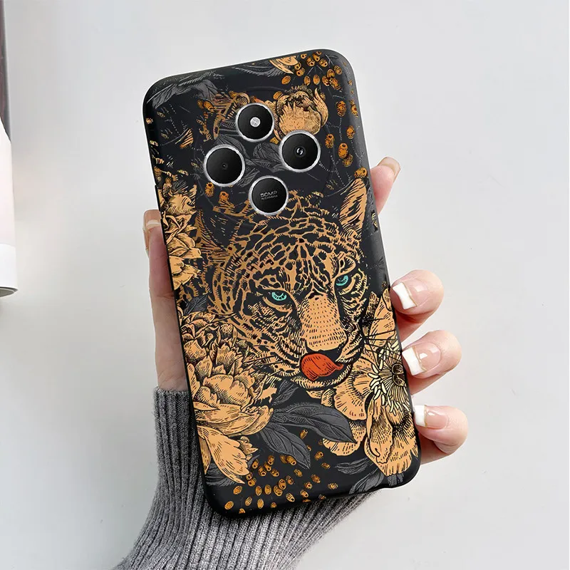 Cute Cat & Puppy Cartoon Silicone Phone Case - Soft TPU Bumper Cover
