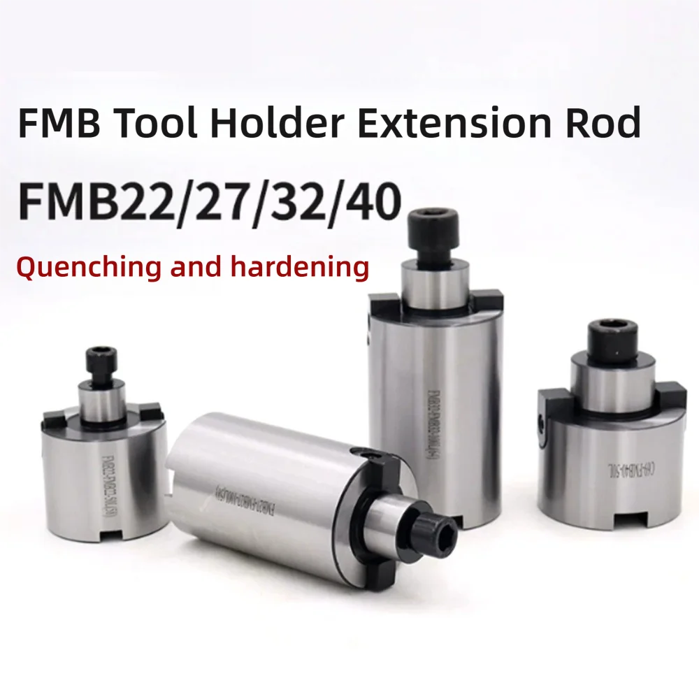Fräskopf-Verlängerungsstange FMB16/22/27/32/40-50L/100L Werkzeughalter Drehmaschine BT30 BT40 Spindelanschluss Schaft CNC-Zubehör