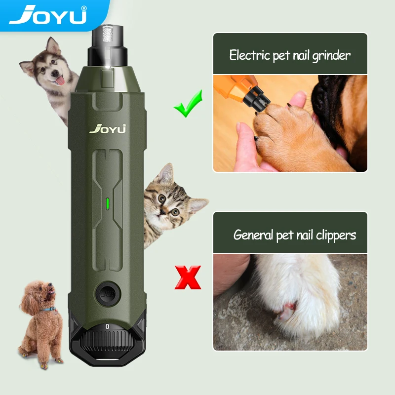 Nail Size Dog Led Light Electric Grinder Dog Nail Grinder Pet