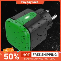 Waterproof WiFi Smart Plug with Power Monitoring & Remote Timing - Alexa & Google Assistant Compatible