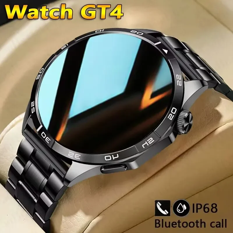 

2024 New NFC GPS Tracker AMOLED Watch 4 Pro Smart Watch Men 1.43 " 466*466 HD Screen Always Display Bluetooth Call SmartWatch