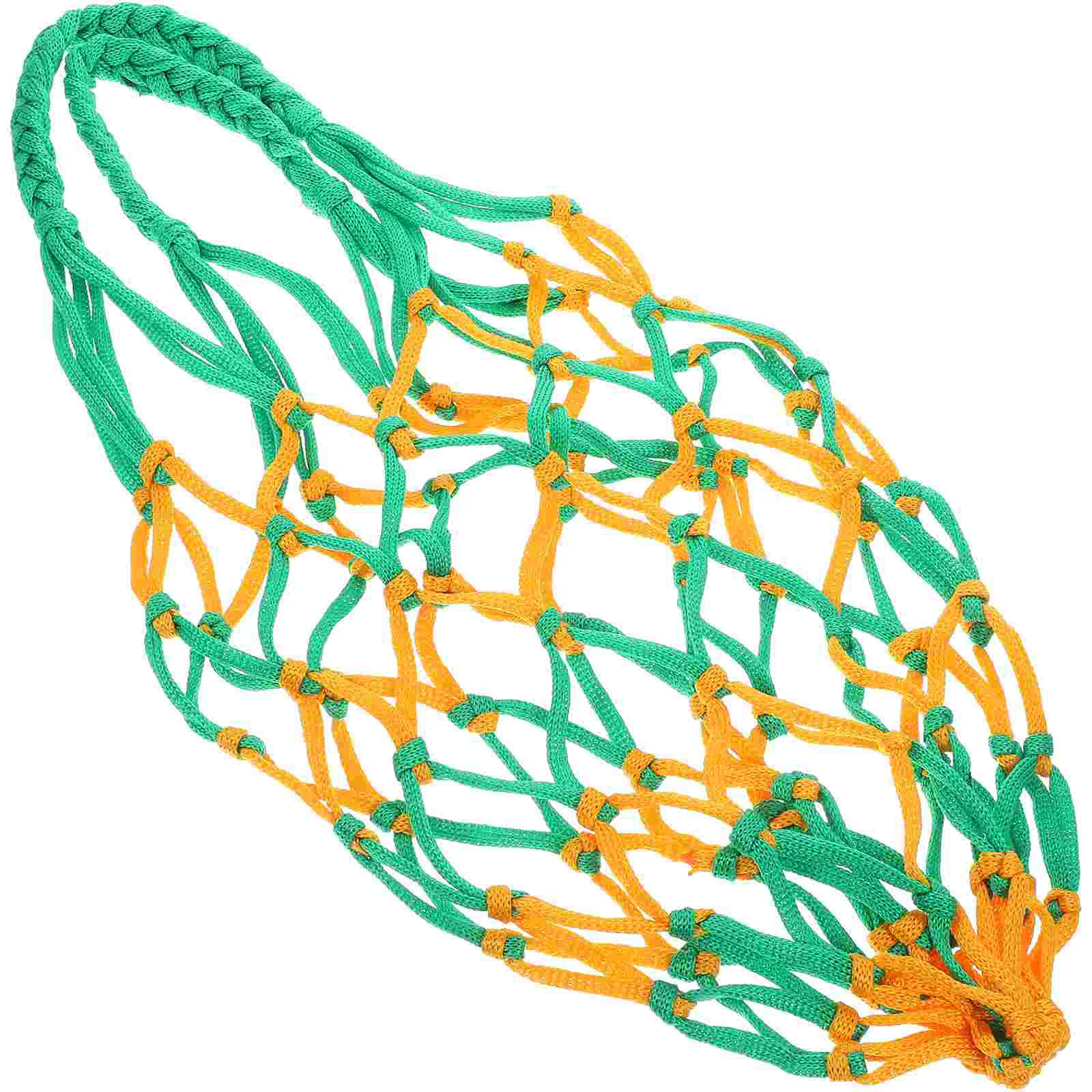 

2 Pcs Soccer Balls Football Net Bag Basketball Storage Sports Drawstring Mesh Bags Carrier Individual