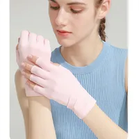 Anti UV Gel Shield Glove UV Fingerless Manicure Nail Art LED Lamp Nails Dryer Hand Protection Nail Gloves 2