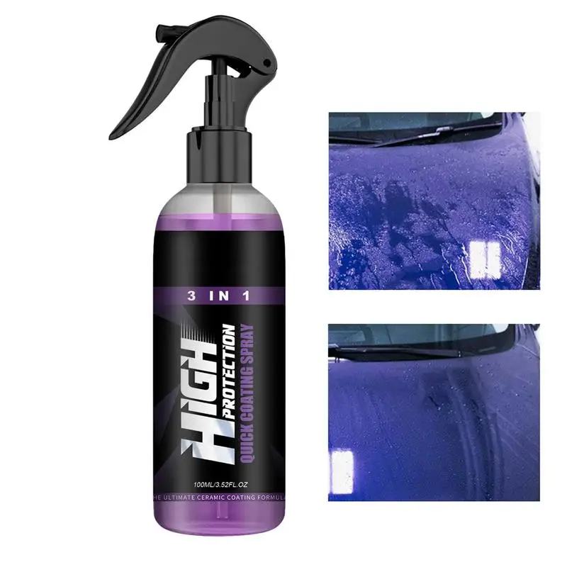 Спрей для керамического покрытия автомобиля