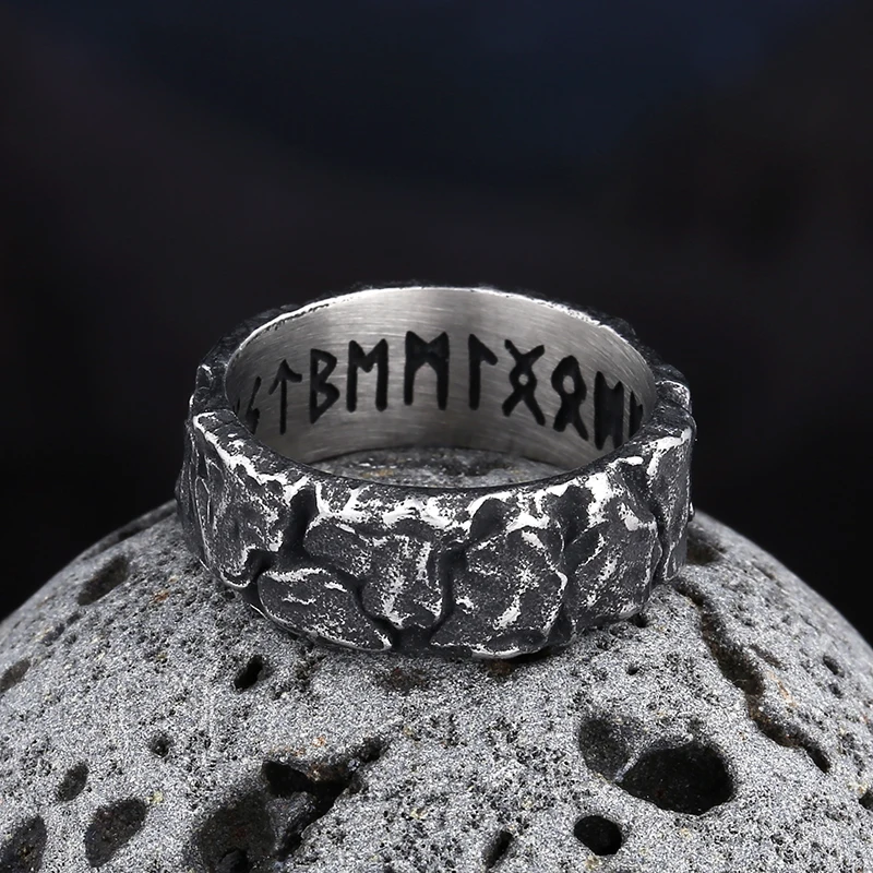 Viking Githic Style Stainless Steel Celtics Knot Ring Men