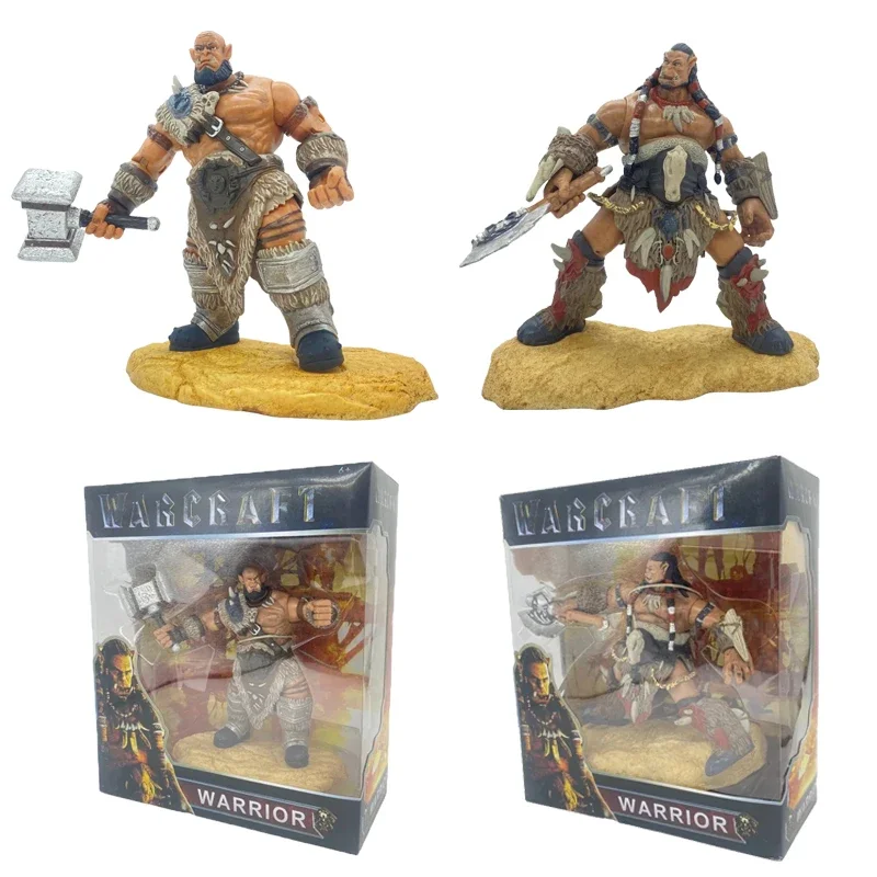 

World of Warcraft Durotan Game Anime Figures Ogrim Doomhammer Model Action Figure PVC Kids Toys Holiday Gifts Car Decoration