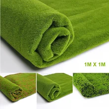 

100*100cm Artificial Moss Fake Green Plants Mosses Grass For Shop Patio Wall Decor DIY Clearance, Only Postage