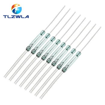 5-10PCS Reed Switch 3Pin สวิทช์แม่เหล็ก 2.5*14 มม.ปกติเปิดปกติปิด Conversion 2.5X14 มม.ไม่มี NC Conversion สําหรับเซ็นเซอร์ 1