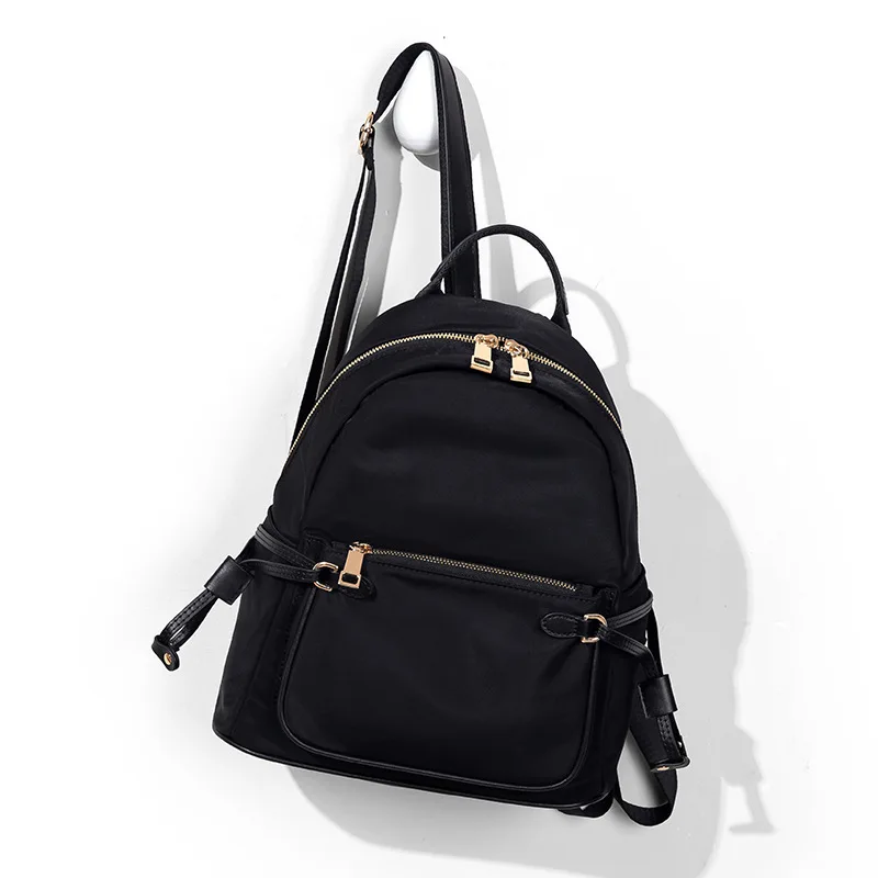 

4 Colors Small Backpacks Woman Nylon Oxford Backpack Zipper Travel Back Bag for Girls Michla Rucksack Daily pack
