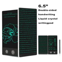 6.5-inch Double-sided Handwriting Full Screen Fine LCD Writing Tablet Liquid Crystal Drawing Board Meeting Content Sketch Pad 1