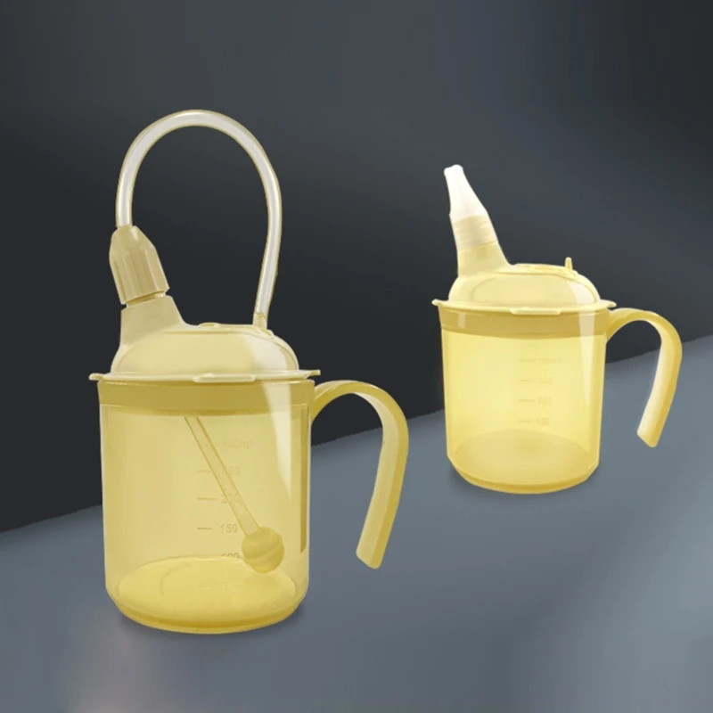 300mlAdultSippyCupwithStrawforLiquidsWaterforDisabledElderly